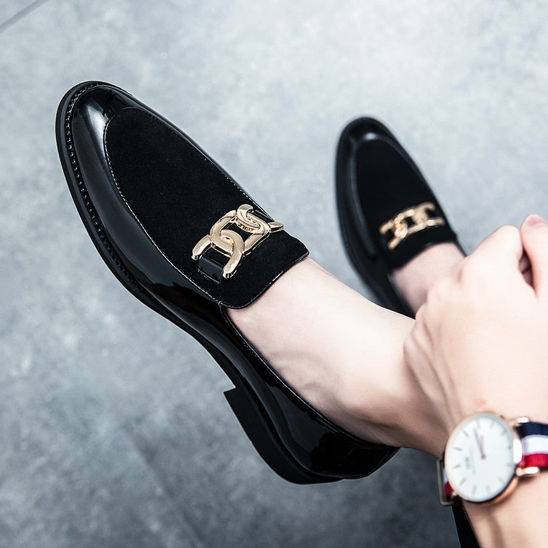 The Roveleto - Italian Fashion style Leather Loafers For Men - Ashour Shoes
