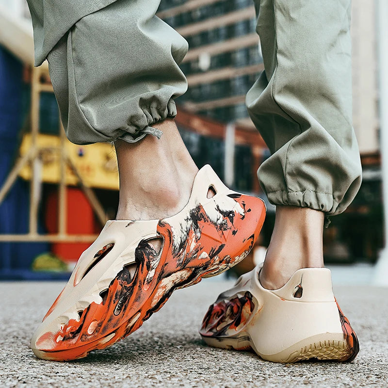 Foamy4 - Men's Yeezy style foam runners/slippers/sandals - Ashour Shoes