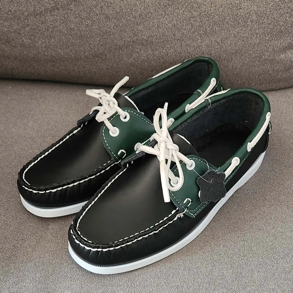 Nautico - Men's Handsewn Genuine Leather Boat Shoes - Ashour Shoes