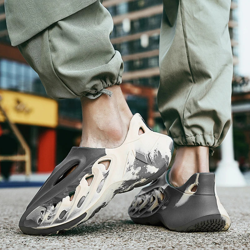 Foamy4 - Men's Yeezy style foam runners/slippers/sandals - Ashour Shoes