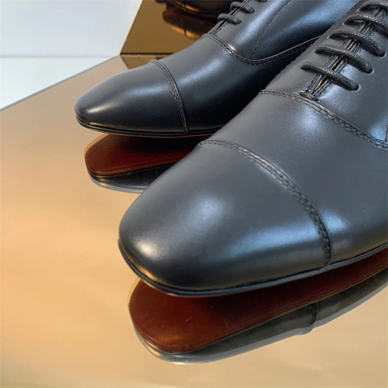 Il rosso X2 - Luxury red bottom sole oxford dress shoes for men - Ashour Shoes