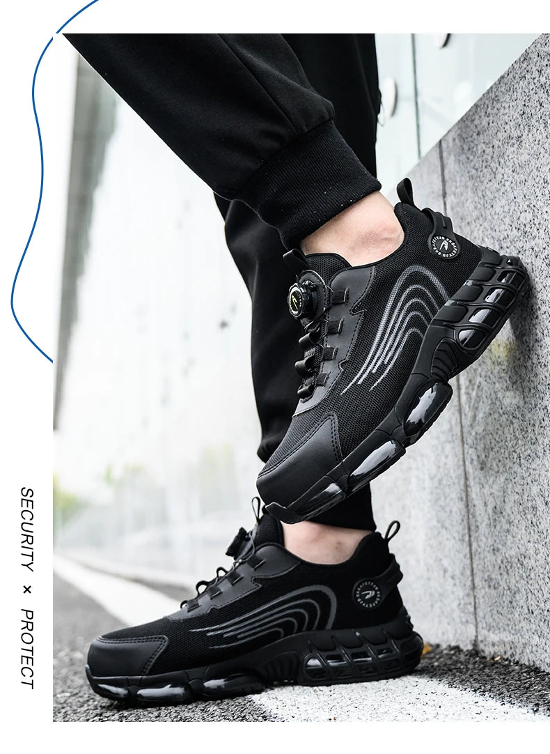 Forge - Puncture-Resistant Safety Shoes/Sneakers steel toe - Ashour Shoes