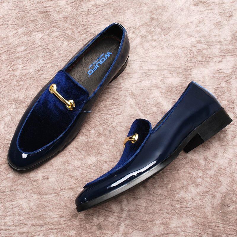 il Lusso - Italian style patent Leather Loafers dress shoes for Men (Best seller) - Ashour Shoes