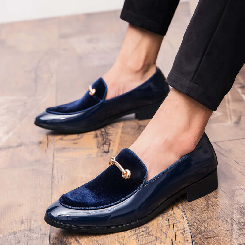 il Lusso - Original Italian Style Elegant Leather Loafers for Men (Dress Shoes)