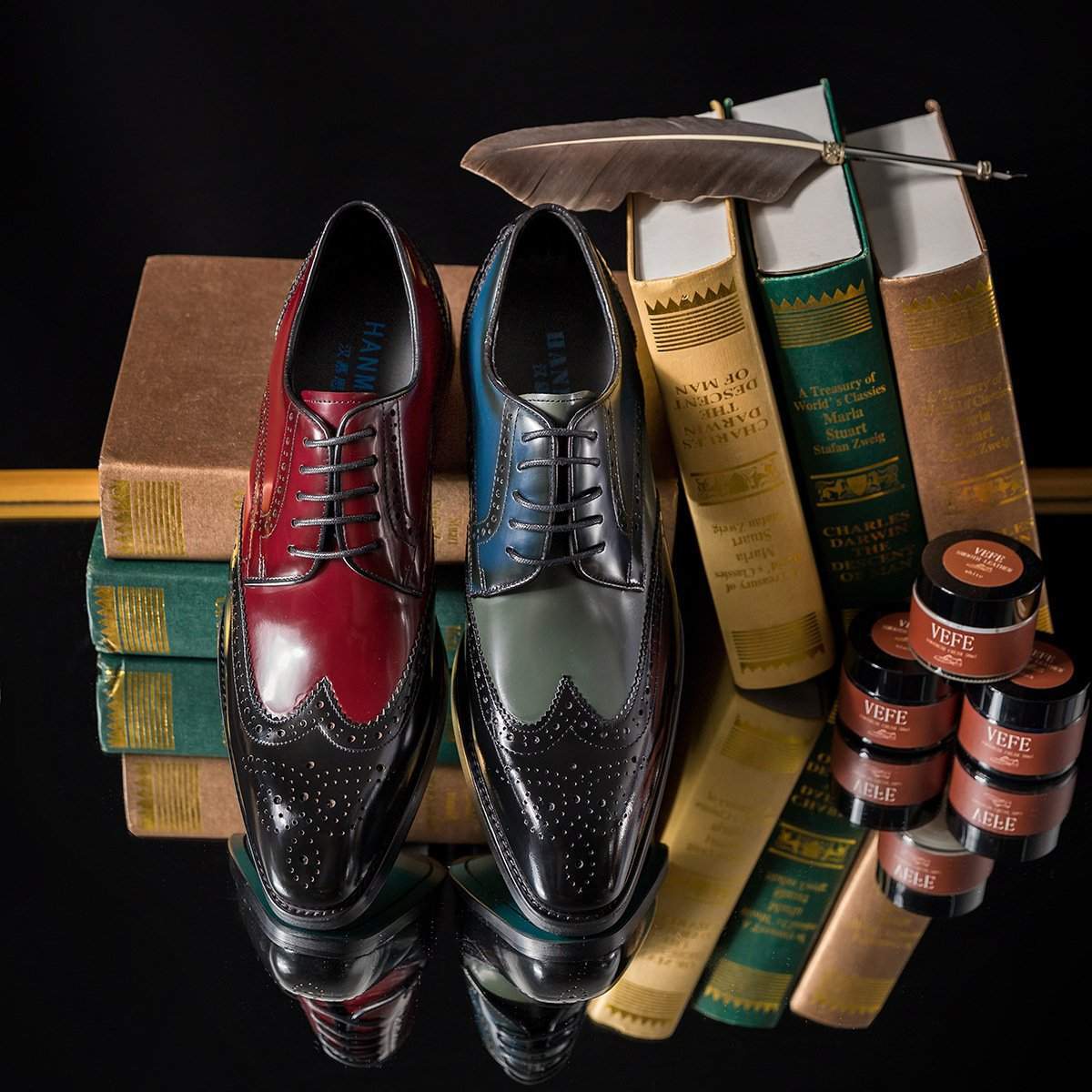 Ashour's Derby Dress Shoes