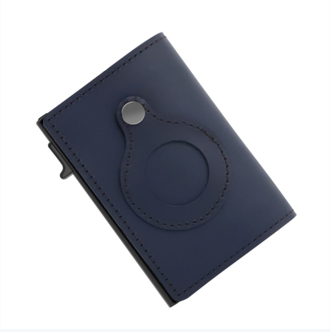Custode - Men's Leather Pop-Up Card Wallet with AirTag Holder & RFID Blocking - view 10