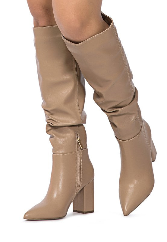 HANOI - KNEE HIGH SLOUCH BOOT For women