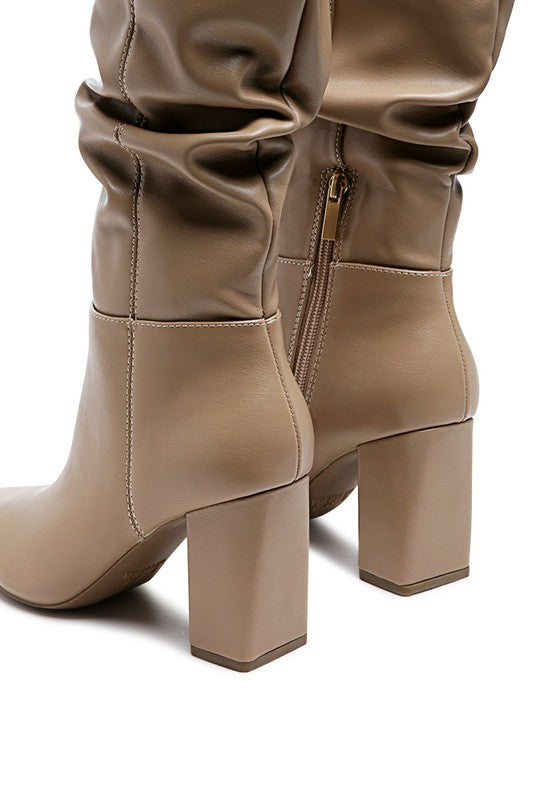 HANOI - KNEE HIGH SLOUCH BOOT For women - Ashour Shoes