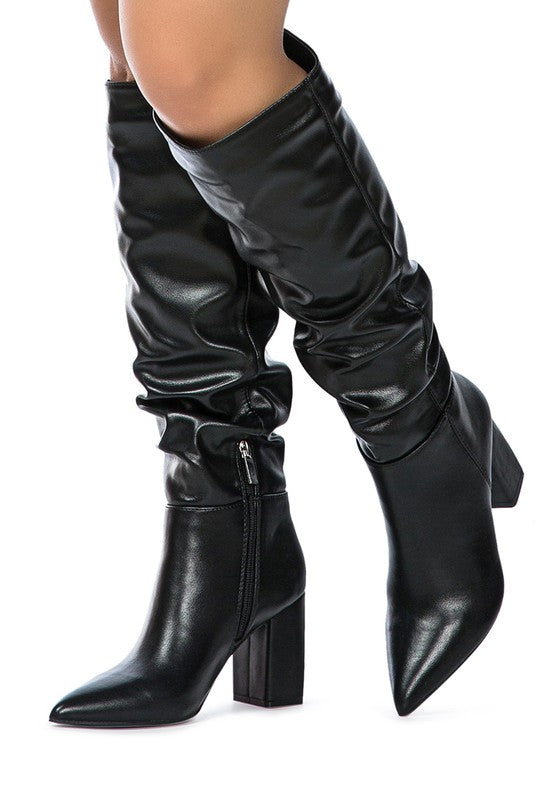 HANOI - KNEE HIGH SLOUCH BOOT For women