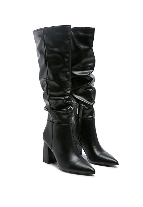 HANOI - KNEE HIGH SLOUCH BOOT For women - Ashour Shoes