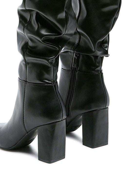 HANOI - KNEE HIGH SLOUCH BOOT For women - Ashour Shoes