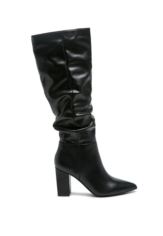 HANOI - KNEE HIGH SLOUCH BOOT For women - Ashour Shoes