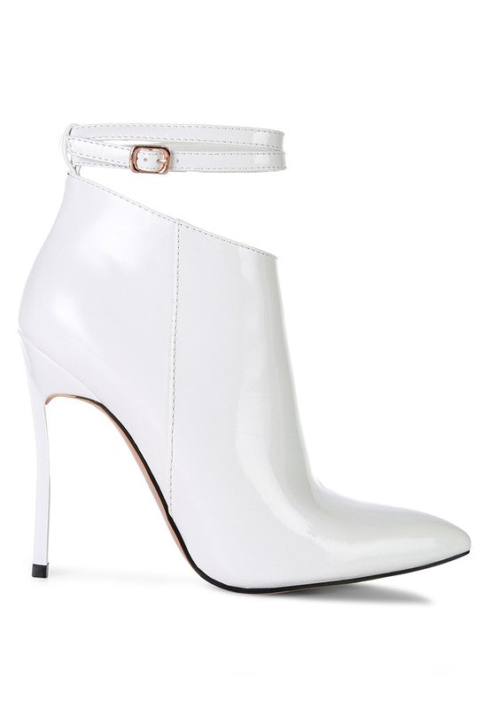 POTION - Pointed Toe High Heeled Ankle Boots for women