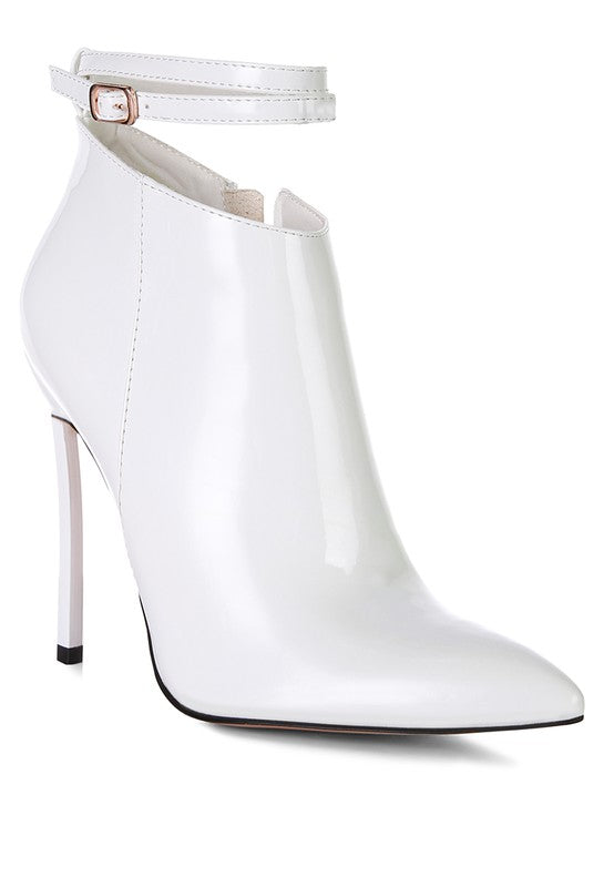 POTION - Pointed Toe High Heeled Ankle Boots for women