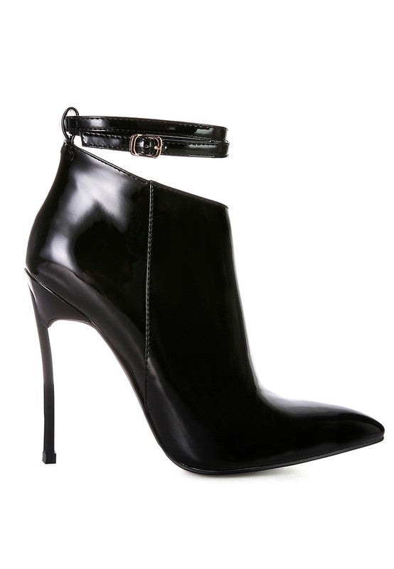 POTION - Pointed Toe High Heeled Ankle Boots for women - Ashour Shoes