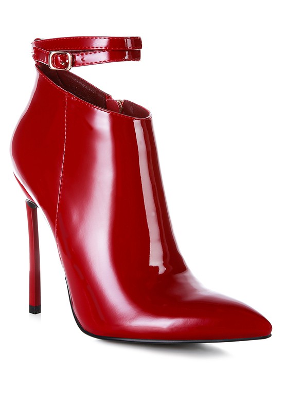 POTION - Pointed Toe High Heeled Ankle Boots for women