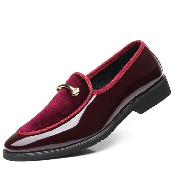 il Lusso - Patent Leather Loafers/Moccasins for Men( Best seller) - Ashour Shoes