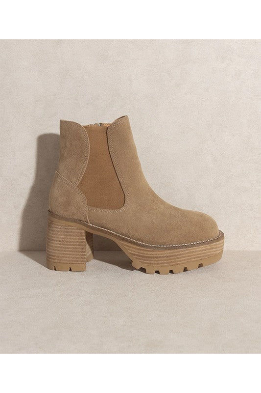 DOROTHY - Chunky Heel Chelsea boots for women