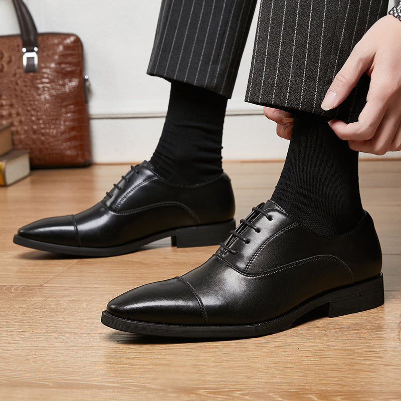 Altezza - Men's Height Increasing Elevator Oxford Dress Shoes (+2.4 in / 6 cm) - view 3