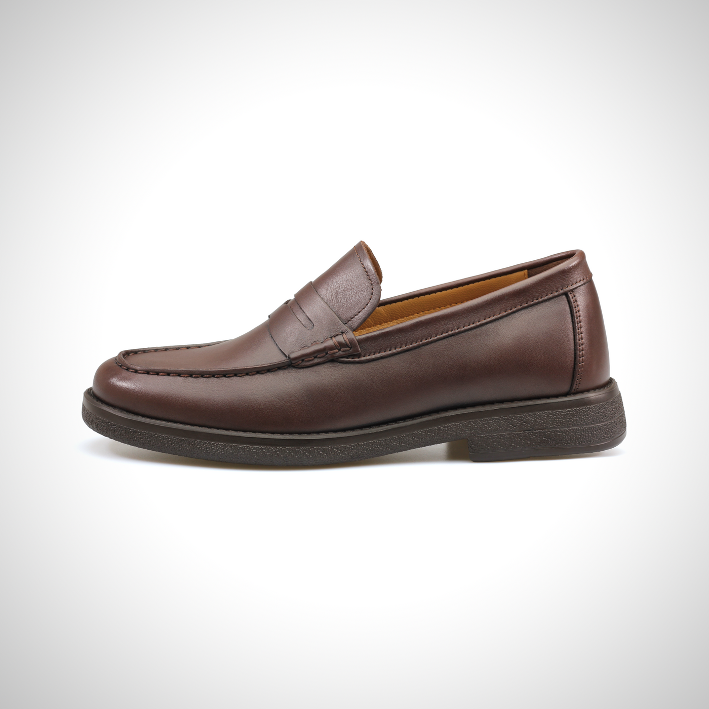 Rendall2 - Leather penny loafers for men - Ashour Shoes