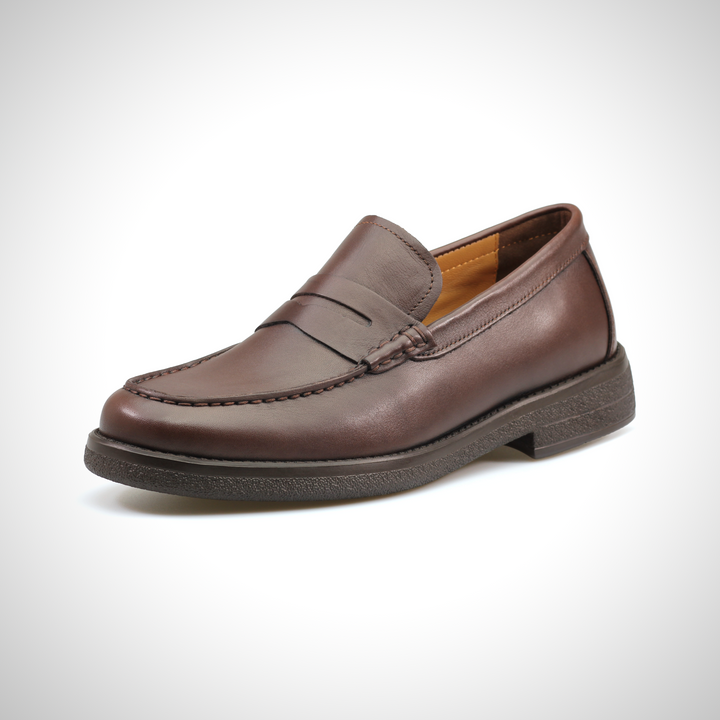 Rendall2 - Leather penny loafers for men