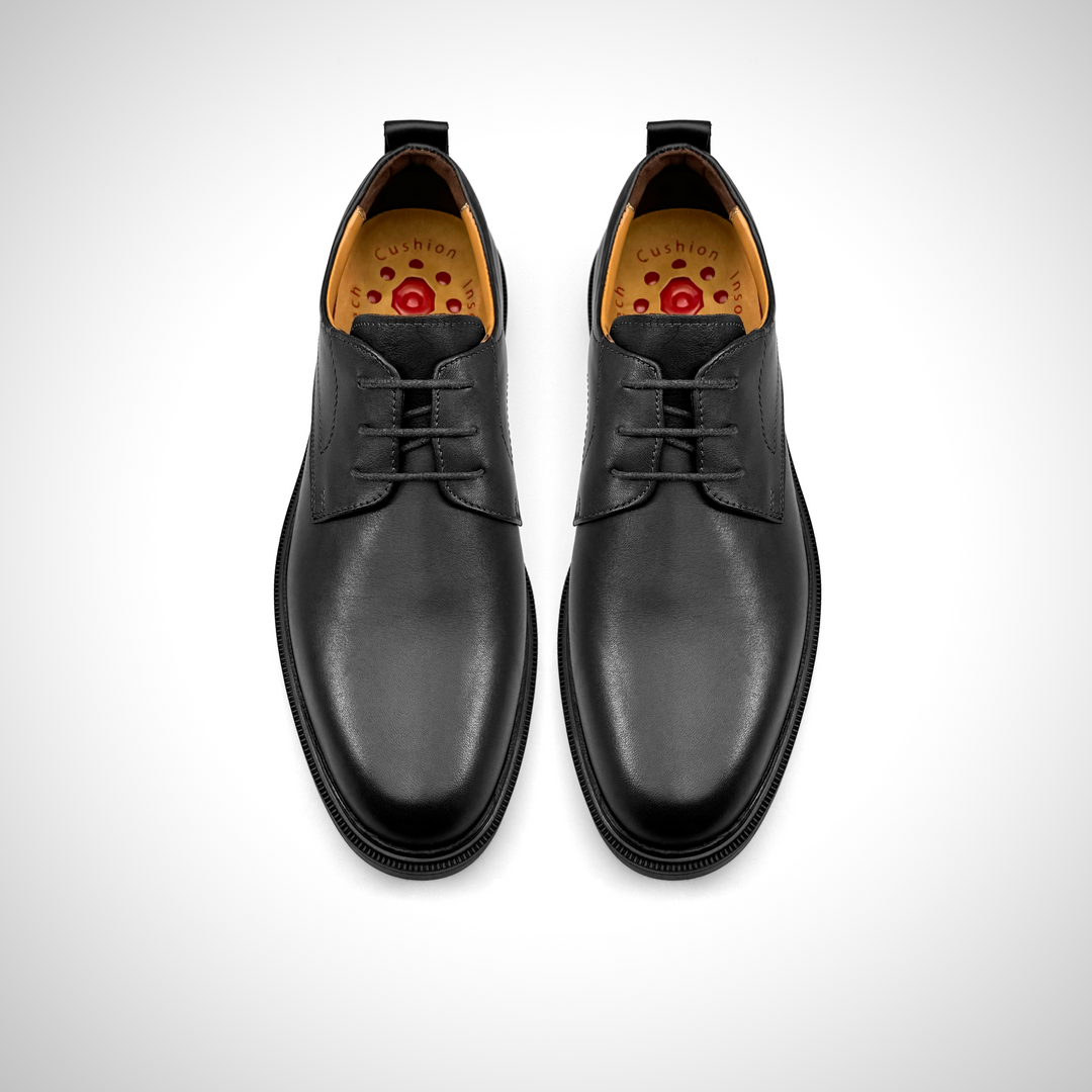 Veri - Elegant Leather derby dress shoes for men