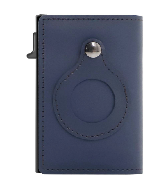 Custode - Men's Leather Pop-Up Card Wallet with AirTag Holder & RFID Blocking - view 7