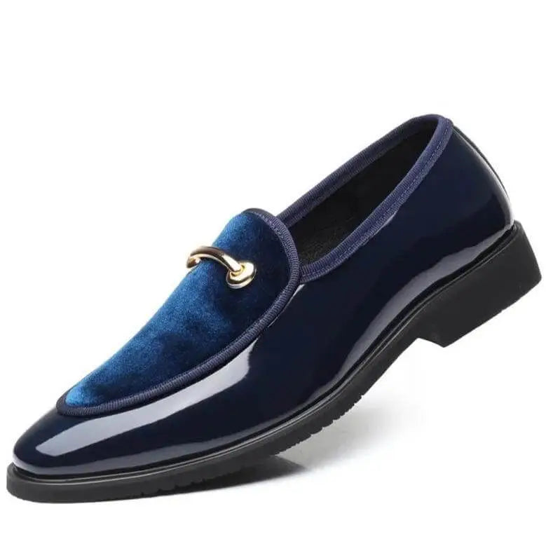 il Lusso - Patent Leather Loafers/Moccasins for Men( Best seller) - Ashour Shoes