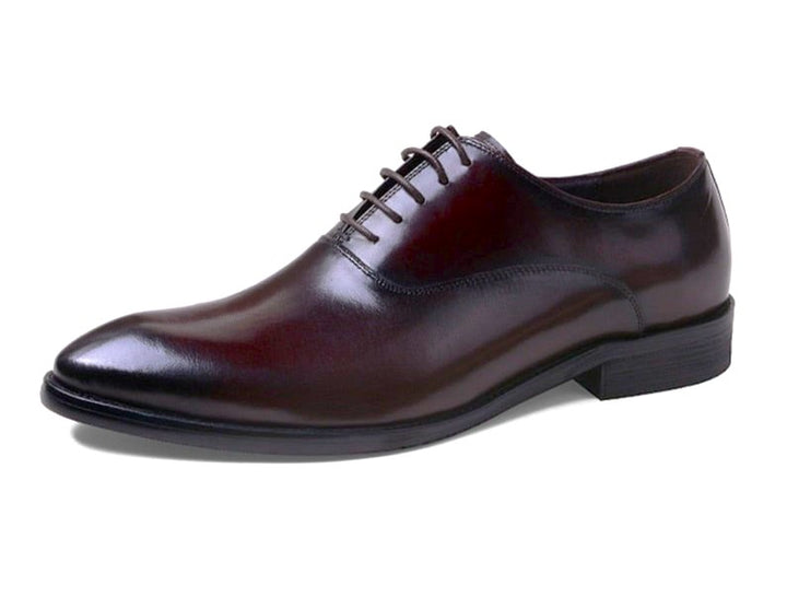 ashour genuine leather oxford dress shoes for men coffee