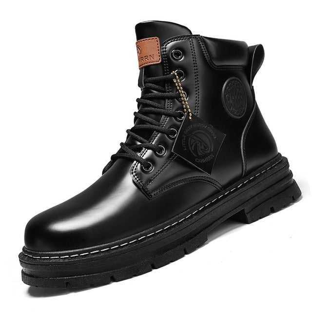 il Classico - High Top Boots Men's Leather Shoes - Ashour Shoes