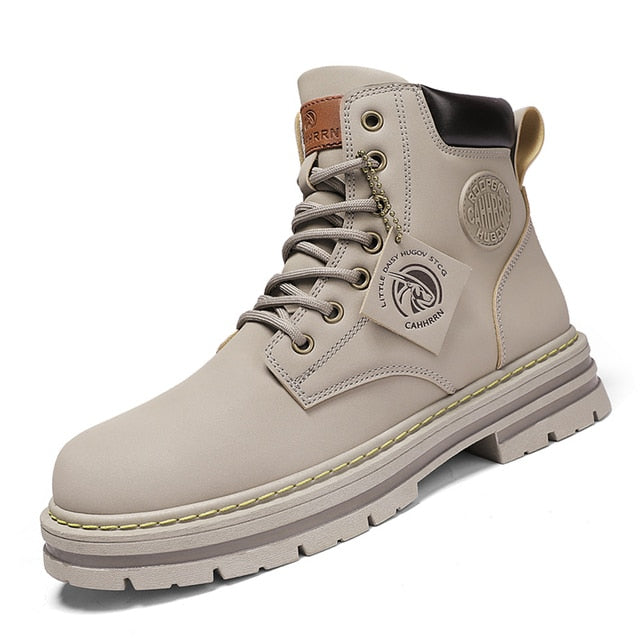 il Classico - High Top Boots Men's Leather Shoes - Ashour Shoes