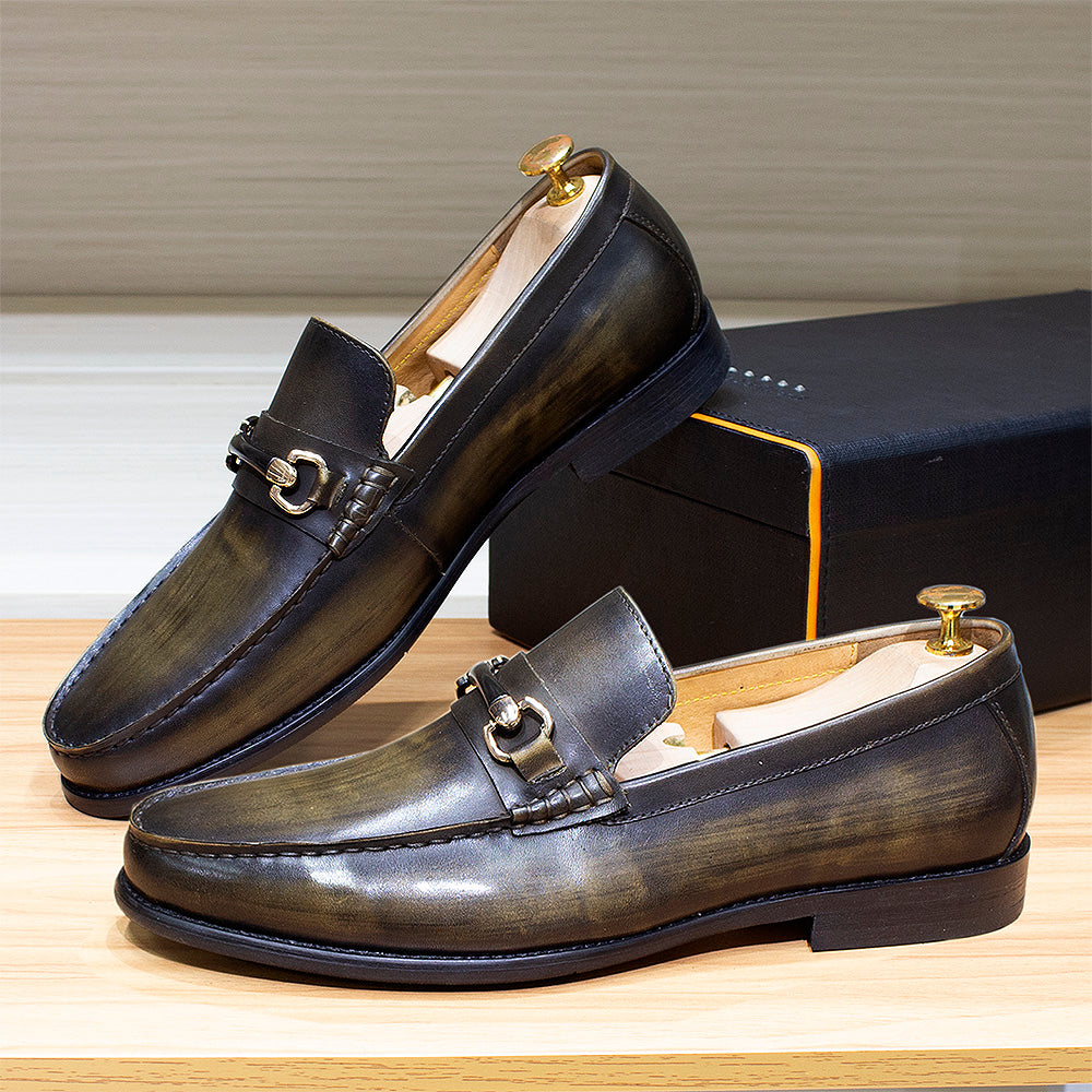 Ambion - Classic Leather Penny Loafers - Ashour Shoes