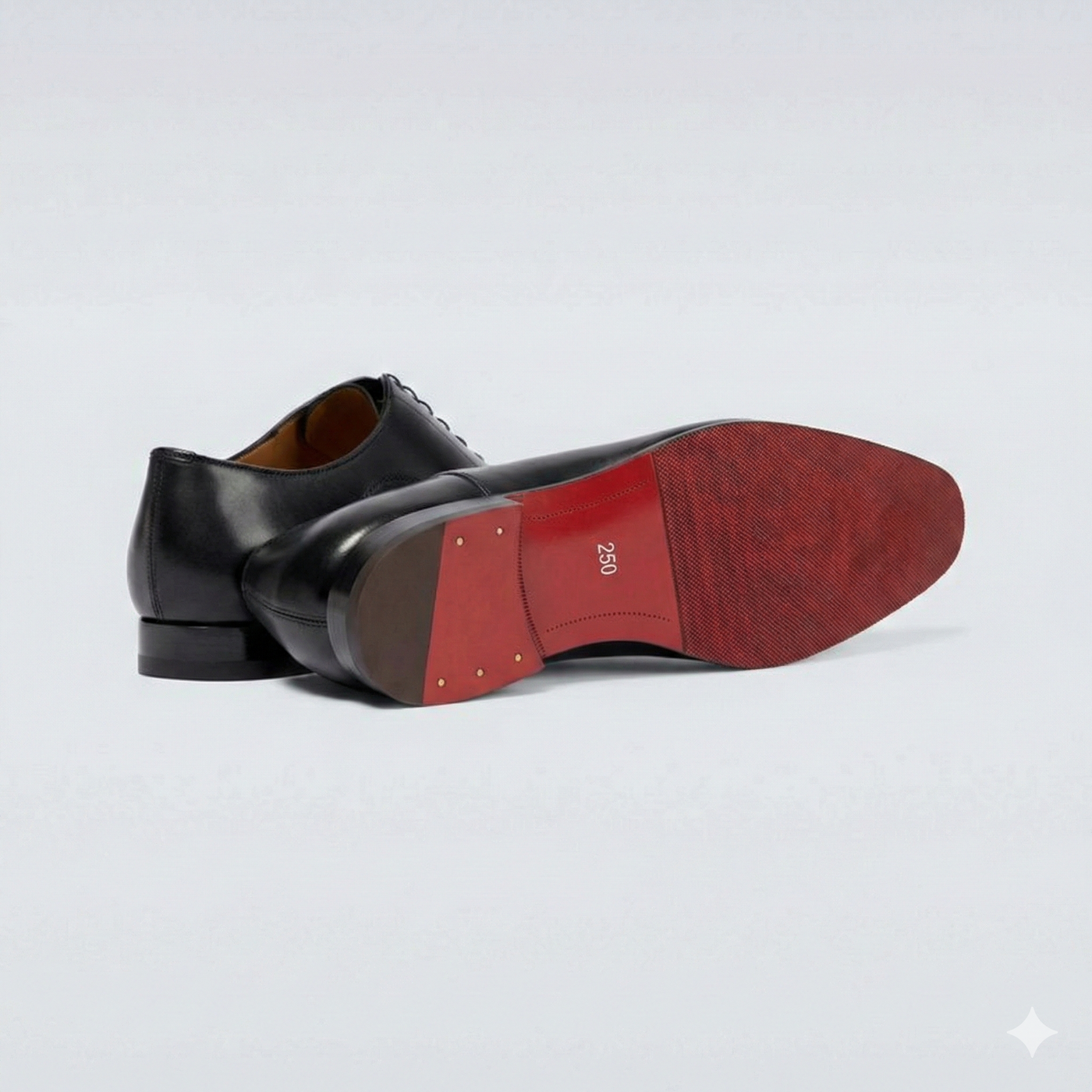 il Rosso 5 - Red Bottoms sole Leather Oxford Shoes For Men - Ashour Shoes