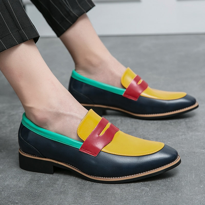 The Ardito Loafer - Multicolor unique style loafers for men - Ashour Shoes
