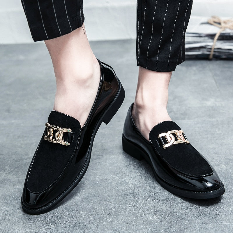 The Roveleto - Italian Fashion style Leather Loafers For Men - Ashour Shoes