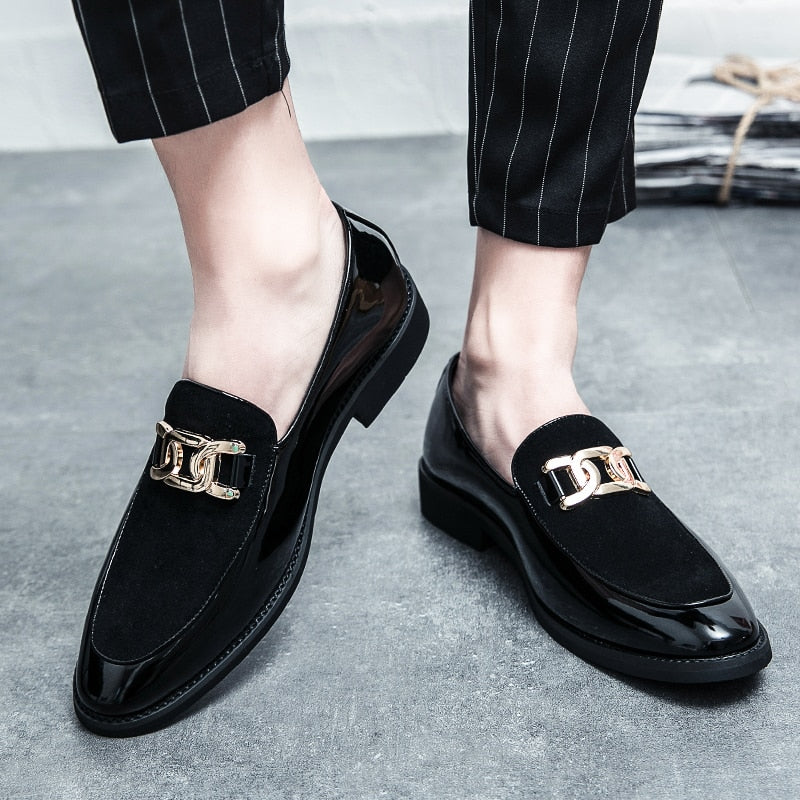 Th Roveleto - Italian Fashion style Leather Loafers For Men