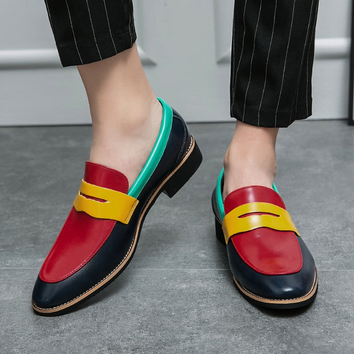 The Ardito Loafer - Multicolor unique style loafers for men