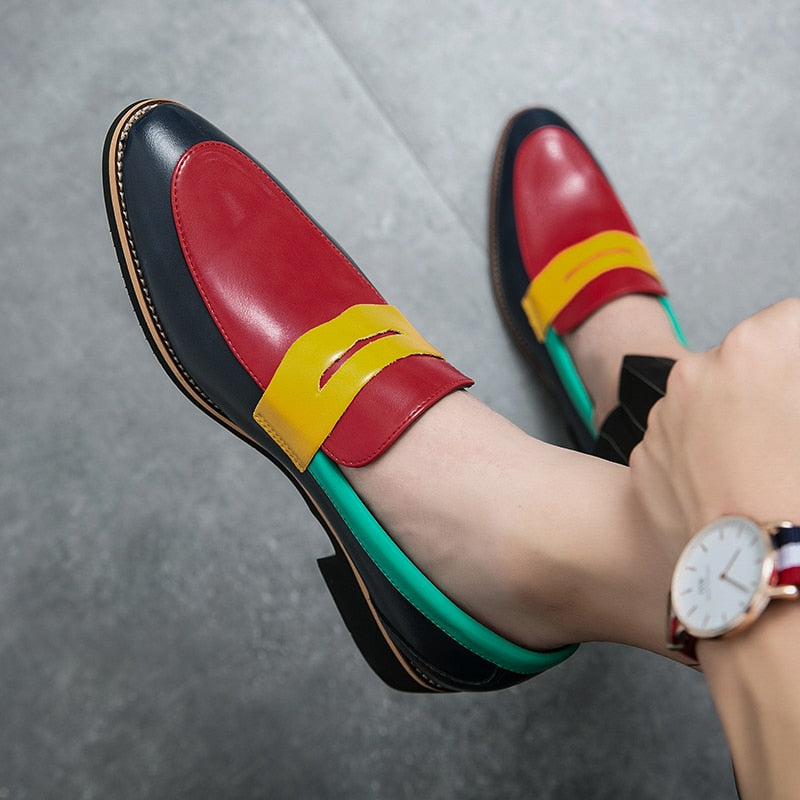The Ardito Loafer - Multicolor unique style loafers for men - Ashour Shoes