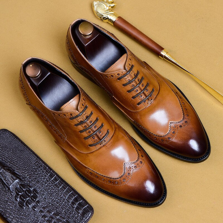 La Finezza 2 - Formal Dress Shoes Genuine Leather Oxfords For Men - Ashour Shoes