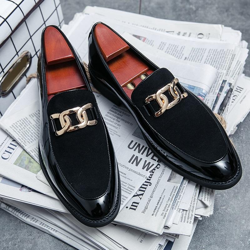 The Roveleto - Italian Fashion style Leather Loafers For Men - Ashour Shoes