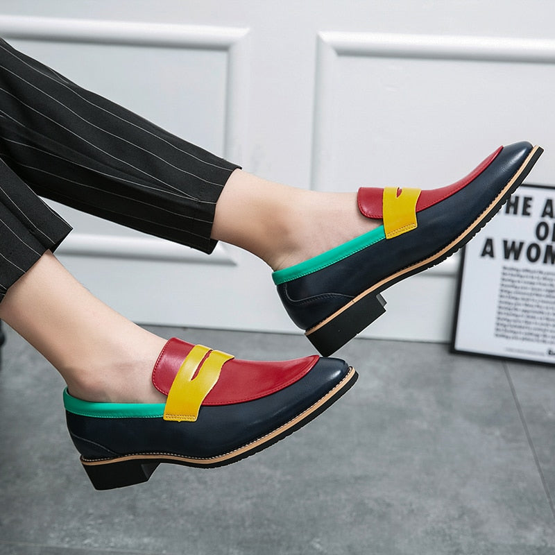 The Ardito Loafer - Multicolor unique style loafers for men - Ashour Shoes