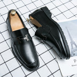The Roveleto - Italian Fashion style Leather Loafers For Men - Ashour Shoes