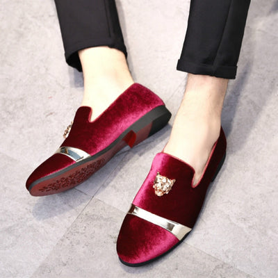 il Leone - Italian Style Red bottom Leather Loafers for Men
