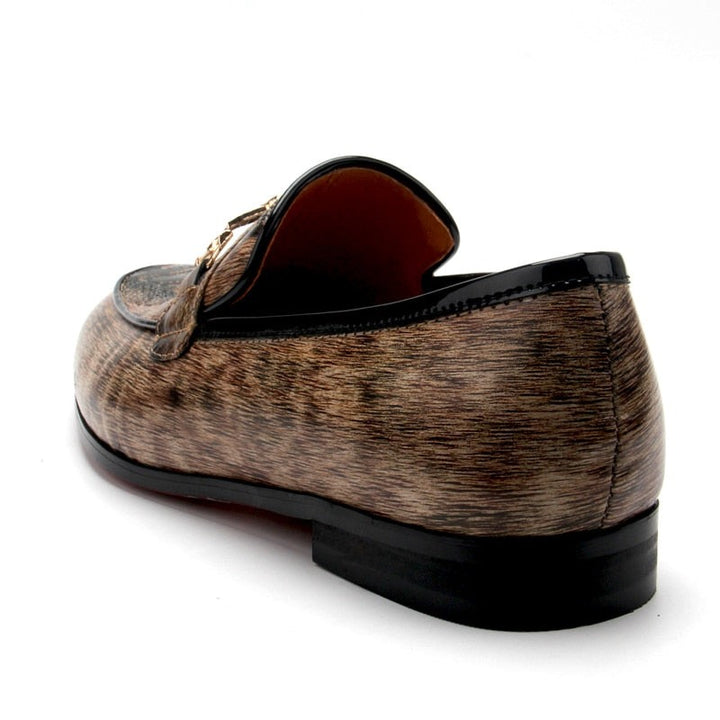 il legno - Italian style leather loafers for men