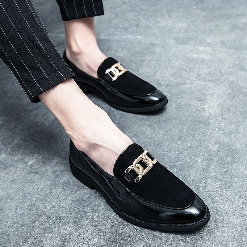 Th Roveleto - Italian Fashion style Leather Loafers For Men