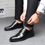 Vareon – Classic Modern Derby Captoe Dress Shoes for Men Vegan Leather - Ashour Shoes