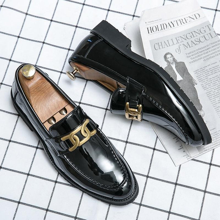 Th Roveleto - Italian Fashion style Leather Loafers For Men