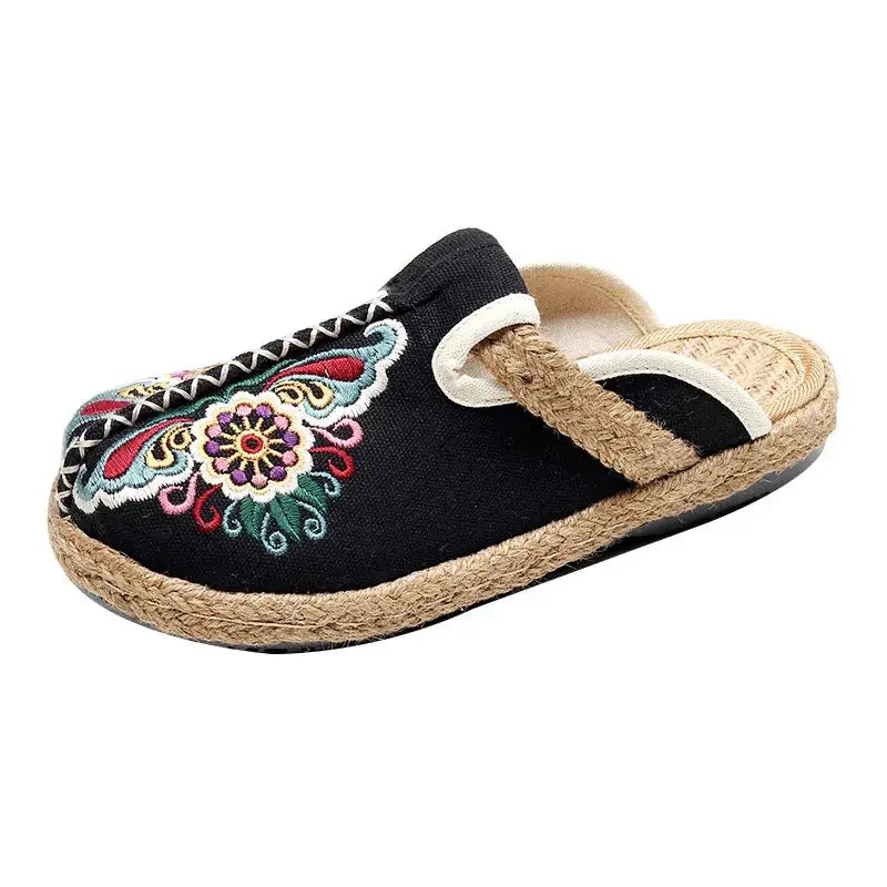 natura3 - Vintage Retro slip-on shoes for women - Ashour Shoes — view 5 of 9