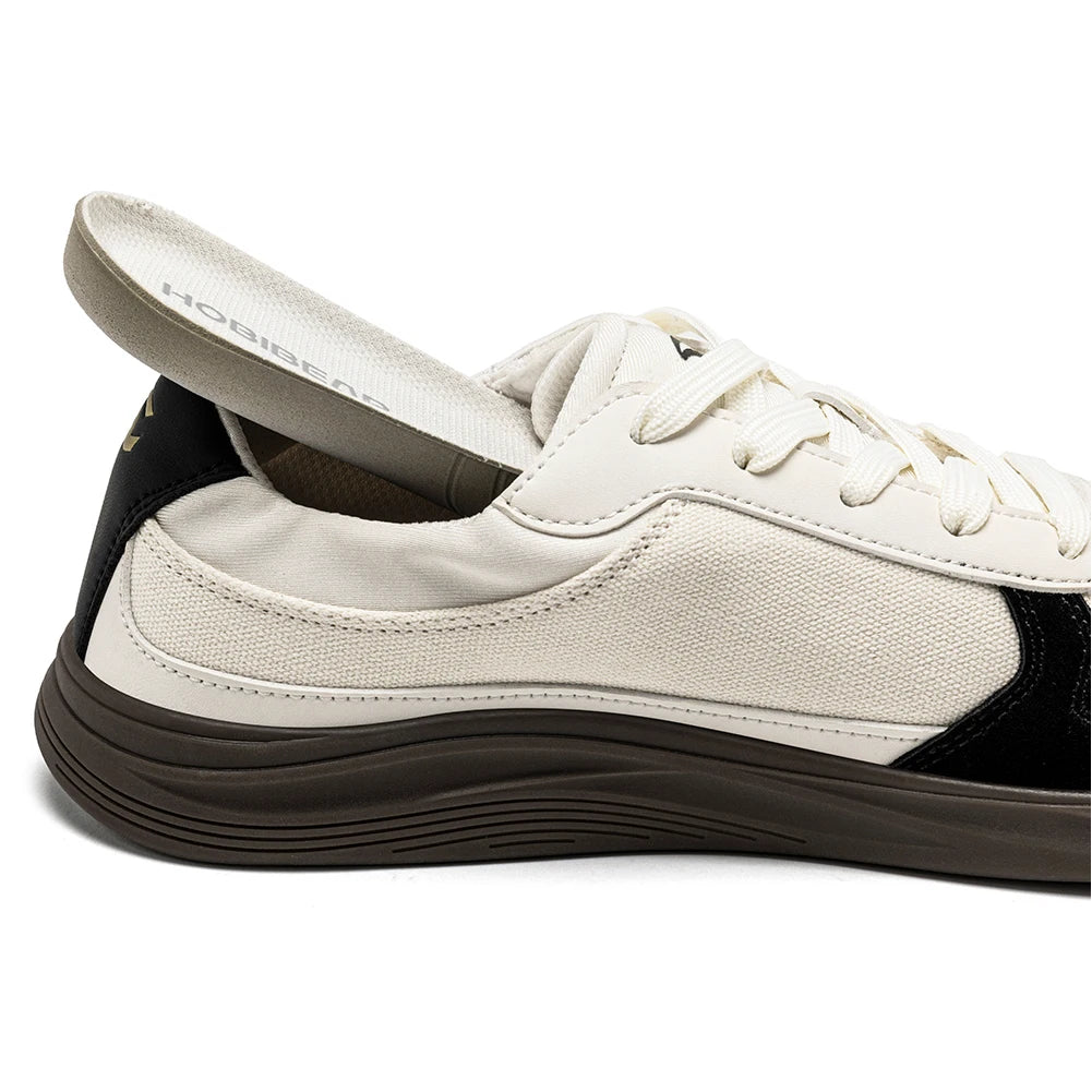 Comodo - Unisex Lightweight Barefoot Feel Canvas & Suede wide toe box shoes