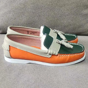 Orange green